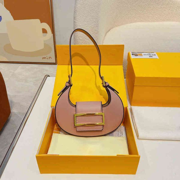 

factory online export designer brand bags new female vintage armpit cookie crescent one shoulder handbag