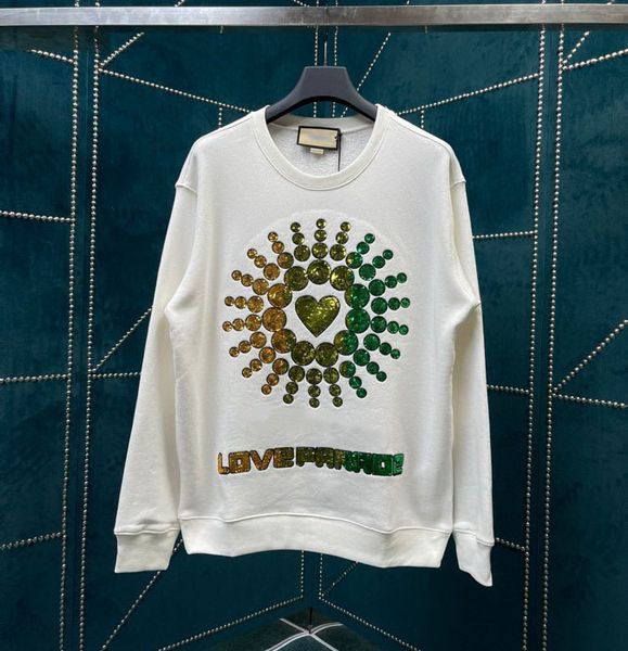 

new aop jacquard letter knitted sweater in autumn / winter 2022acquard knitting machine e custom jnlarged detail crew neck cotton c8737, Black