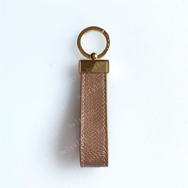 

2022 key holder keychain key chain buckle keychains lovers car handmade black leather bags pendant accessories 5 color 65221 with 310l, Silver