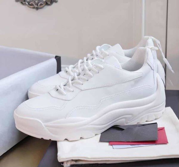 Designer uomo di lusso Scarpe casual Scarpa da barca Donna balletto piatto alto morbido bianco femminile Primavera e autunno base torta taglia 38-46