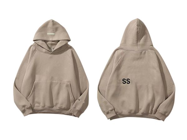 

plush jacket hoodie hooded sweater sweatshirt designer men's and women's fashion streetwear pullover sweatshirt loose hoodies clot, Black