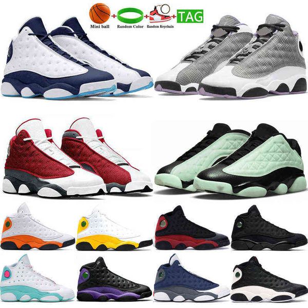 

women men basketball shoes 13 13s jumpman obsidian red flint aurora green houndstooth mens outdoor sports womens bred tainers eur 36-47