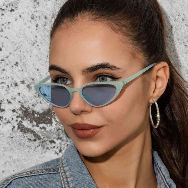 

gg designer cycle fashion cc sunglasses woman mens european american personality temperament small frame cat's eye hip-hop ultra narrow, White;black