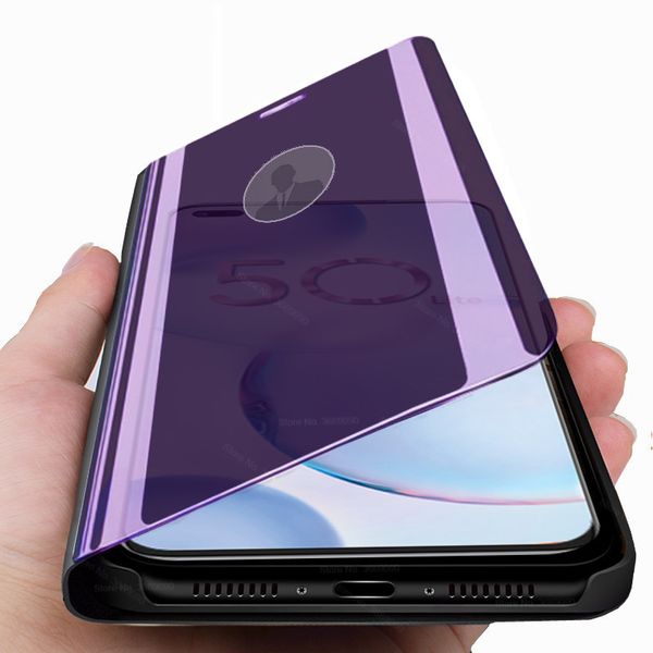 Smart Spiegel Flip Telefon Fall Für honor 50 lite Stoßfest Abdeckung xonor honer 50se 50 licht Magnetische Stand Buch Shell coque Fundas