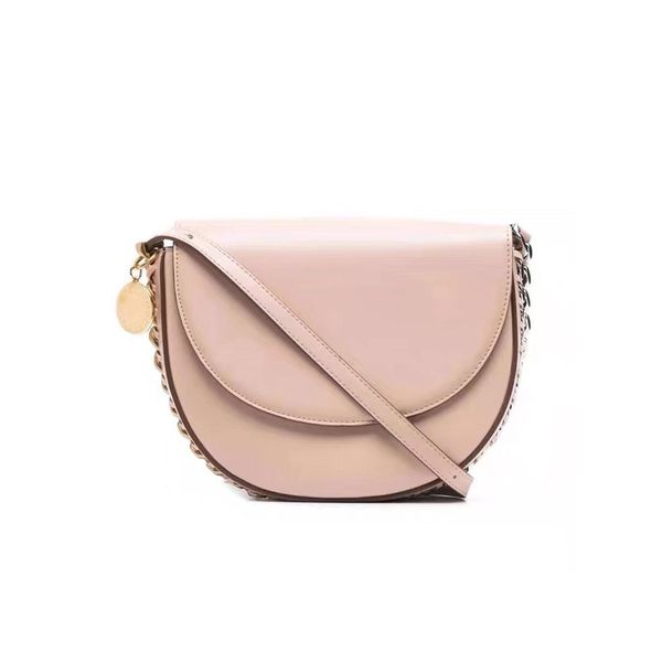 

2022 saddle bag half moon underarm fashion chain bag womens designer handbag british style leather shoulder crossbody ladies famous brand la
