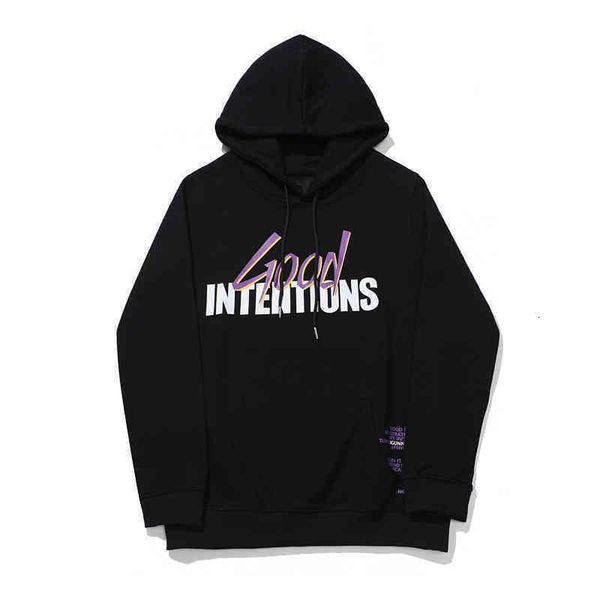 

sweatshirts mens hooded vlones chaopai and women's big v flying pigeon winter hooded sweater coat hoodies jackets coats, Black