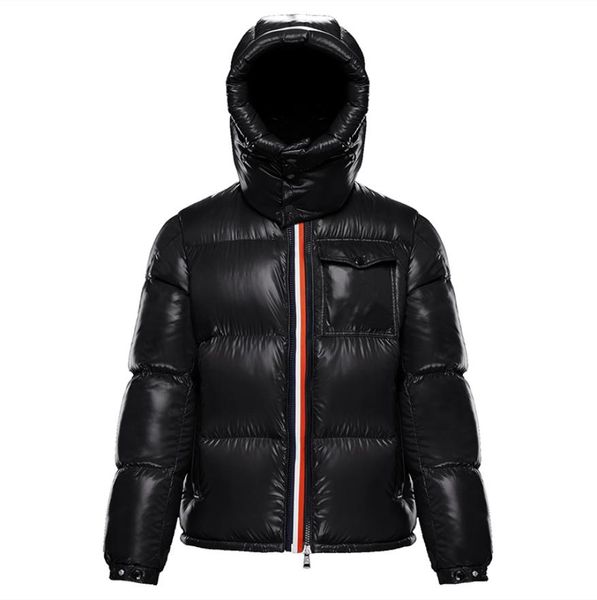

mens down jacket winter coat black puffer jackets parkas 3xl coats quality outerwear feather outwear keep warm thick double zipper white duc, Black;brown