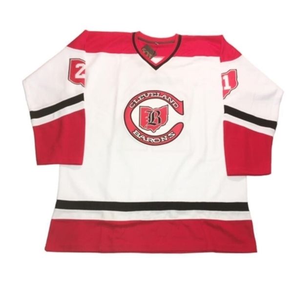 Maglia da hockey personalizzata C26 Nik1 taglia XXS S-XXXL 4XL XXXXL 5XL 6XL Maglia da hockey personalizzata Cleveland Barons Dennis Maruk Gilles Meloche