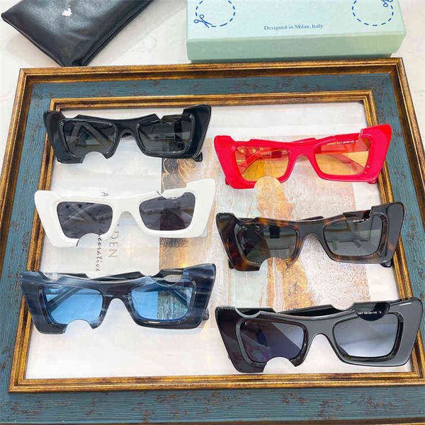 

2022 latest fashion designer factory online export sunglasses22 brand whiteins small white same sunglass gap cat's oeri021, White;black