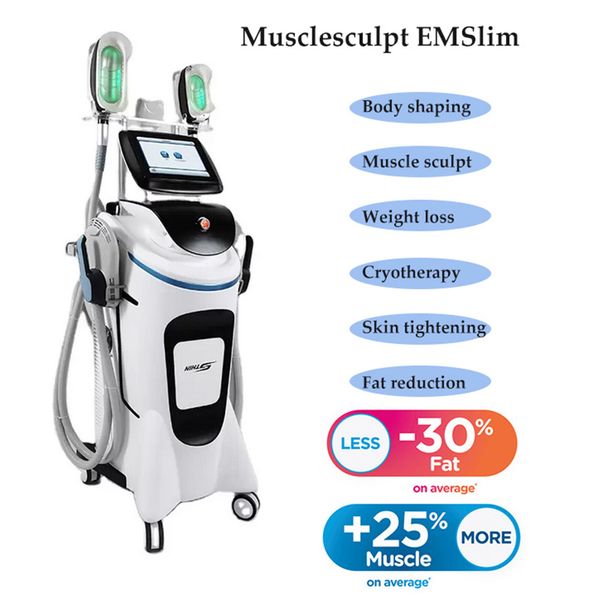 

hi-emt 360 cryolipolysis fat e slimming machine emslim and cryo 2 in 1 muscle sculpting muscle trainer 40k rf fat e body shaping weight loss