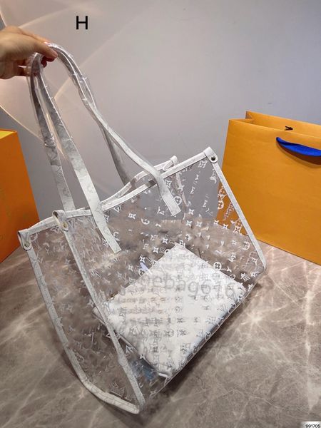 

totes designer bags transparent handbags luxury ladies large capacity shoulder bags