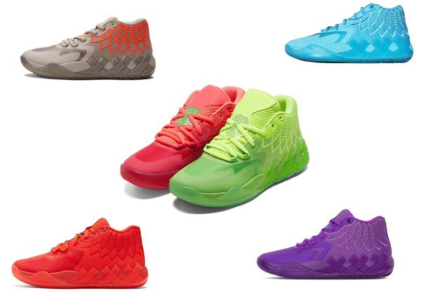 

ball lamelo basketball signature shoes mb.01 local online store training sneakers sports kingcaps boots for gym 2022 men discount, Black