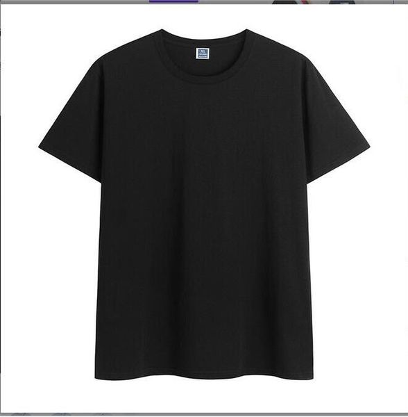 

2022 cotton loose tees t-shirt te277, Black;brown