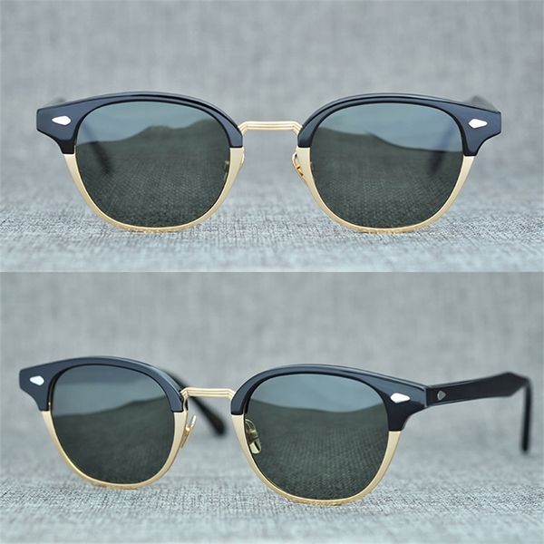 

80% off stores online punk half frame metal man, White;black