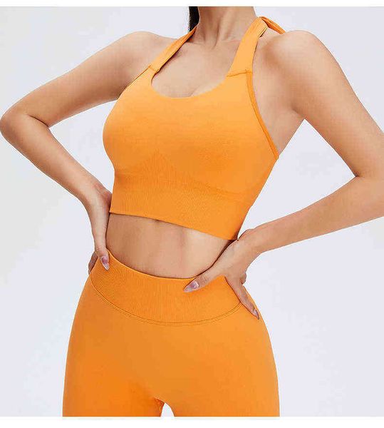 

women yoga bra fitness clothing halter neck sportswear gym bra laydies trainning clothes 5 colors available s22129 t220725, White;red