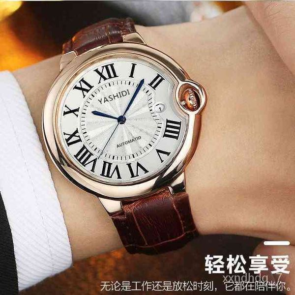 

featured goodswatch blue needle mens waterproof automatic mechanical couple vqej, Slivery;brown