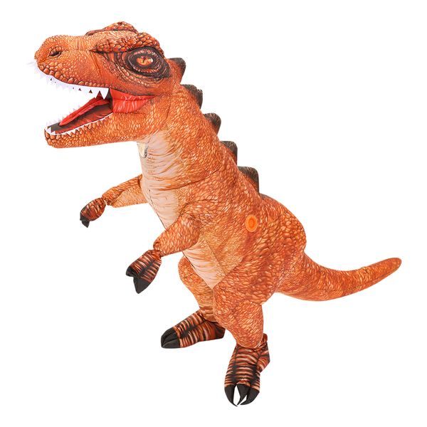 

mascot doll costume new party costume for inflatable dinosaur t-rex costumes halloween purim mascot dino suit, Red;yellow