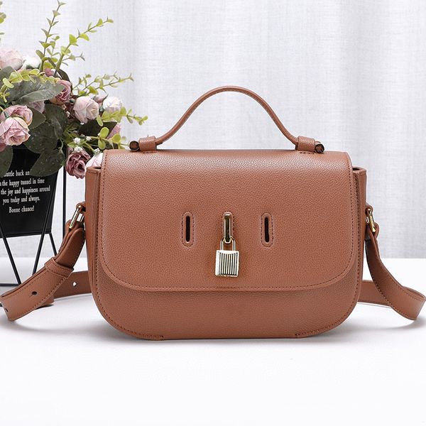 

luxury multicolor leather one shoulder crossbody bag designer fashion black gold hardware flip large capacity early spring new all-match wal