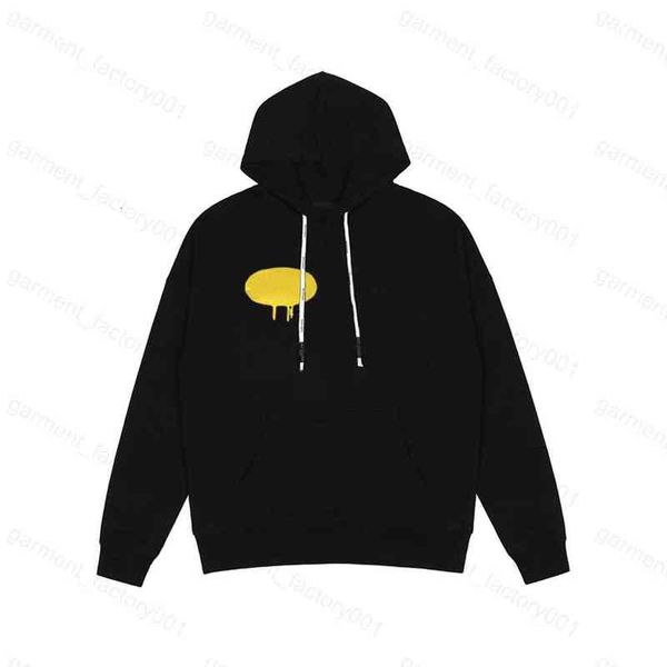 

ss mens women designer angels palm hoodie sweater sweatshirts streetwear t shirt loose lovers luxury goose canada jackets pa of ow white, Black