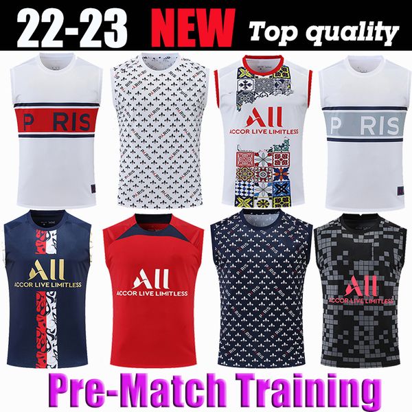 Maglia HAKIMI maillot de foot 20 21 22 23 maglia da calcio 2022 2023 MBAPPE camicia uomo hommes enfants VERRATTI MARQUINHOS KIMPEMBE quarto STAR SPECIAL di Maria PsGs campione