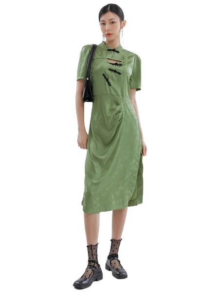 

dazy mock neck cut out split thigh dress p0gr#, Black;gray