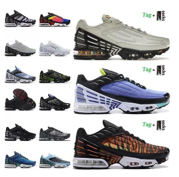 

og running shoes 2022 fashion women mens tuned tn plus 3 mesh triple white light bone rainbow red tnplus tn 3 sneakers laser blue ghost gree