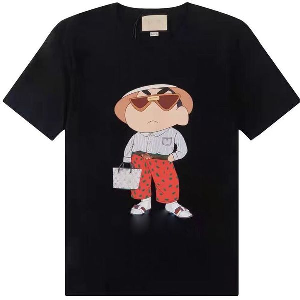 

straw berry designer t-shirt mens beverly hills cherry fashion luxury clothing short sleeve women punk bear print letter breathing tiger cas, White;black