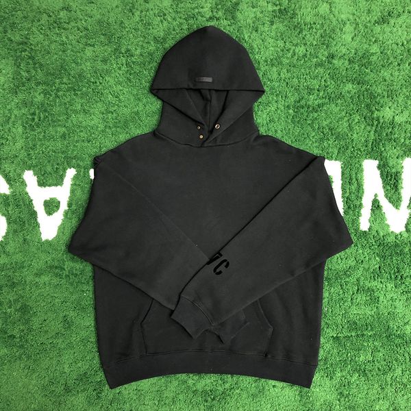 

hoodies printed high street plush loose hoodie men women, Black;brown