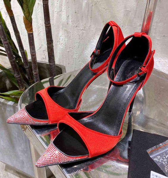 

sandals women's heel satin sandal snpe, Black