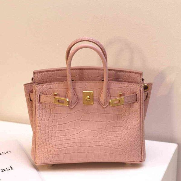 

h family head leather 20cm25cm handbag menger women's bag