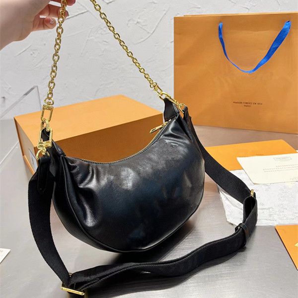 

handbags women's designer strap bags prints classic crescent bags