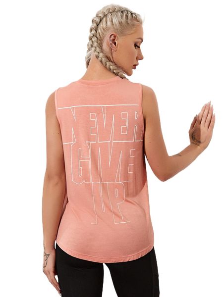 

letter graphic sports tank f0gu#, Gray