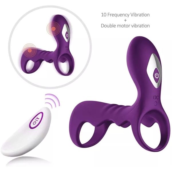 

toy massager silica gel the couple vibration exercise apparatus male appeal physical delay time triple lock essence ring