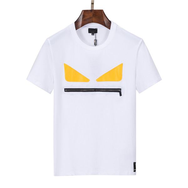 

men t shirts mens designer t shirt high street style short sleeve round neck fashion letter printed women tshirt size m-xxxl, White;black