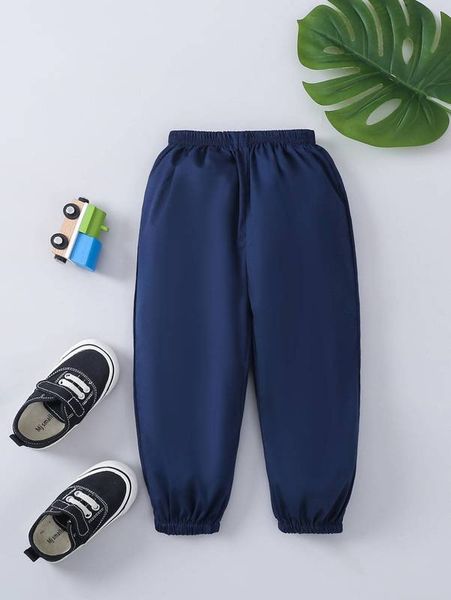 

baby solid carrot pants she01, Blue