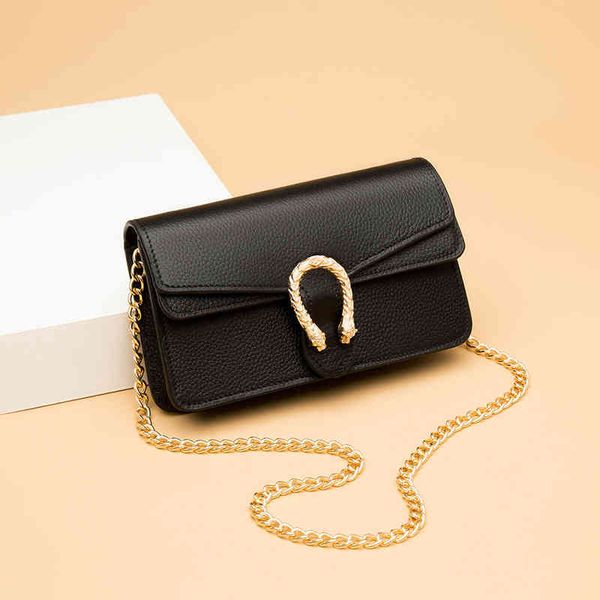 

the new designer handbags texture foreign style bag women's 2022 single shoulder tide chain msenger small square