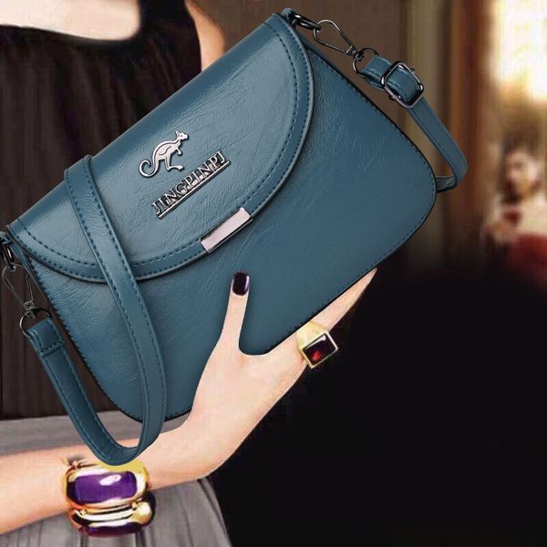 

[in stock] designers women handbag messenger bags leather embossing pochette elegant shoulder bag crossbody shopping tote wallets