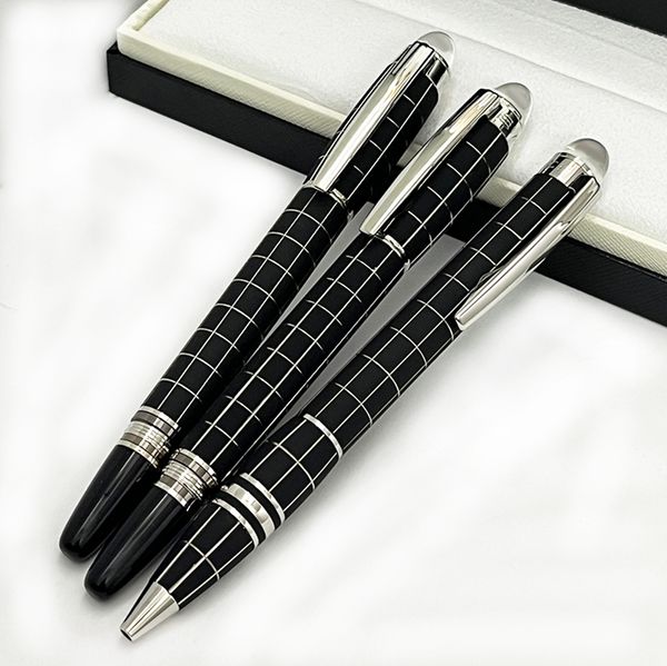

lgp luxury pen black check ballpoint fountain pen office school classic stationery star walk with serial number