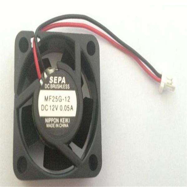 Оптовый вентилятор: SEPA 12V 0,05A 2510 MF25G-12 2,5 см Двухвороткой точного миниатюрного вентилятора подшипника