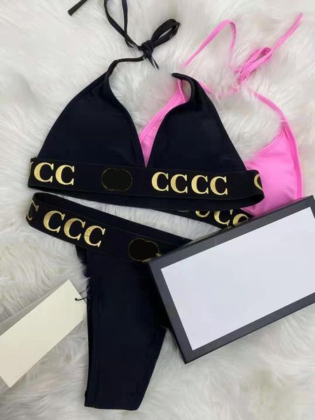 

fashion lace bikini designers g chain black women swimsuits bikini set multicolors summer time beach bathing suits wind swimwear, White;black