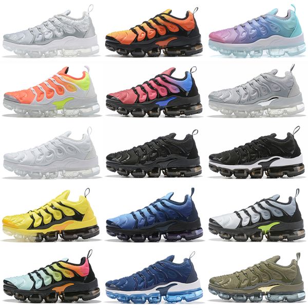 

tn plus outdoor shoes for men women triple black white cool grey atlanta fresh rough green midnight navy hyper royal mens sports sneakers tr