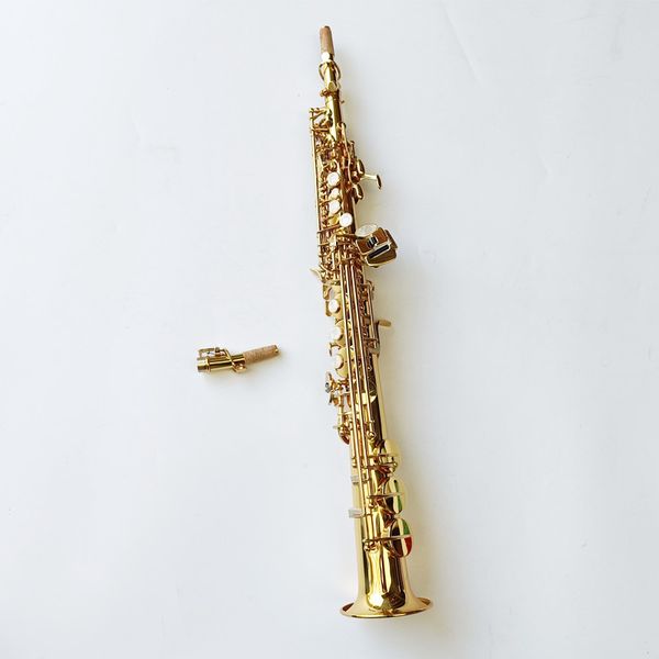 

soprano saxophone swo 37 nickel silver straight b flat sax musical