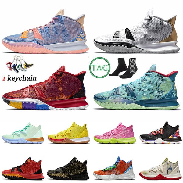 

one world 1 people chip light bone kyrie 7 mens basketball shoes kyries 5s sponge sandy creator hendrix horus rayguns daybreak squidward tra