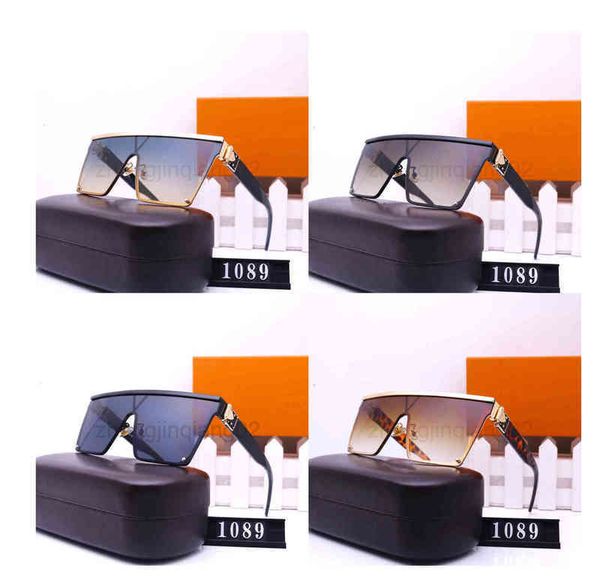 

designer l vs sunglass cycle luxurious fashion vintage baseball sport rimless square men's women's lovers travel lvp sunglasses se, White;black