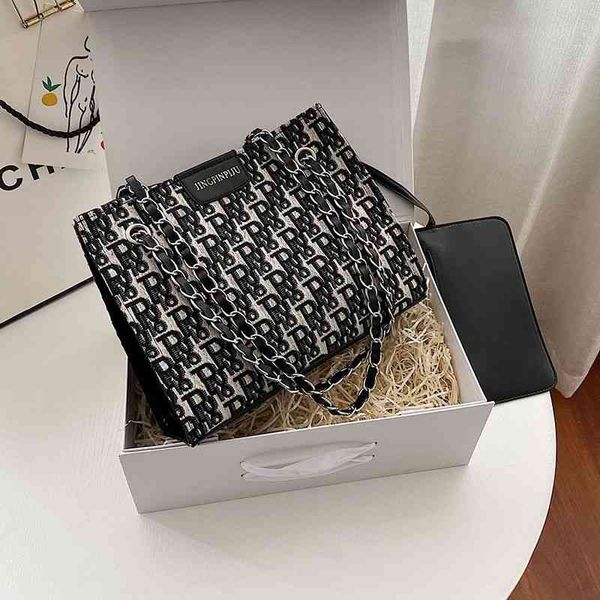 

portable chain one shoulder small bag female 2022 new trendy ins korean version messenger versatile net popular student large capacity