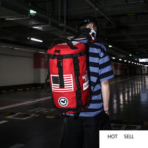 

waterproof gym outdoor fitness training workout sports backpack large capacity travel bag women men sneaker257c