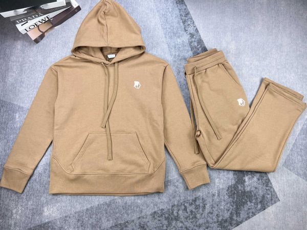 

men's plus size hoodies & sweatshirts round neck embroidered and printed polar style summer wear with street pure cotton q21, Black;brown