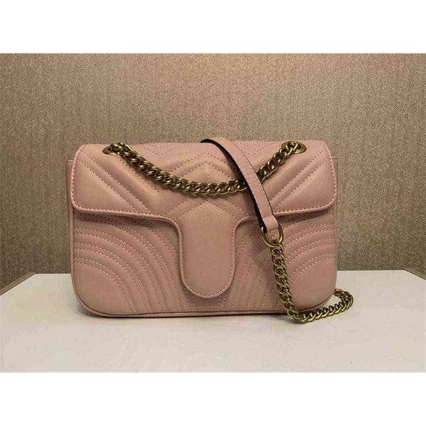 

women luxurys designers bags fashion leather hand messenger luxury designer bag women's straddle single shoulder chain vjyv