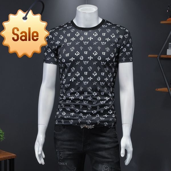 

fashion trend22 summer short slim mercerized half sleeve casual men, White;black