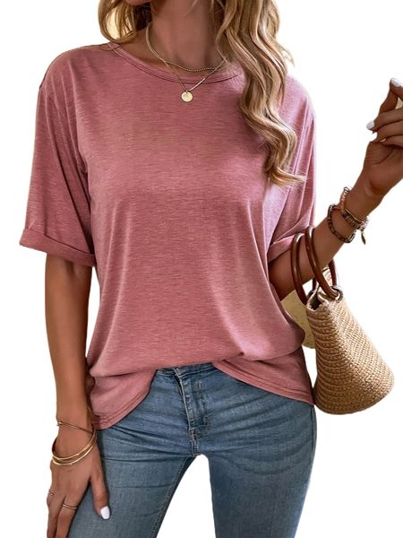 

cut out twist back drop shoulder tee z4e6#, White